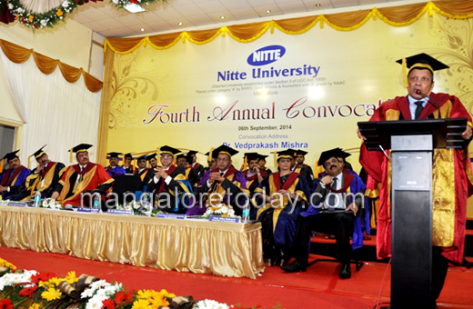 4th convocation of Nitte University 